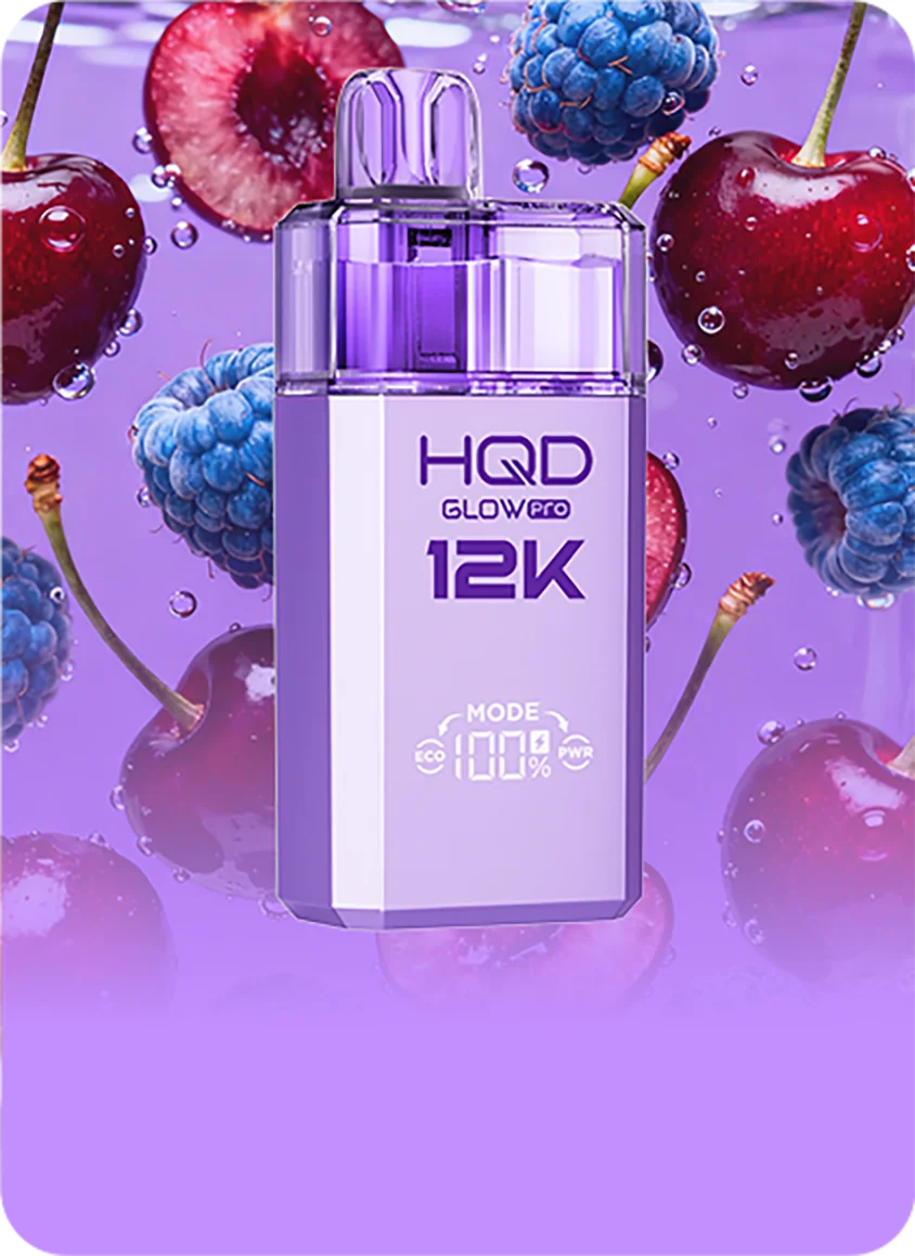 HQD GLOW Pro 12K Disposable Vape