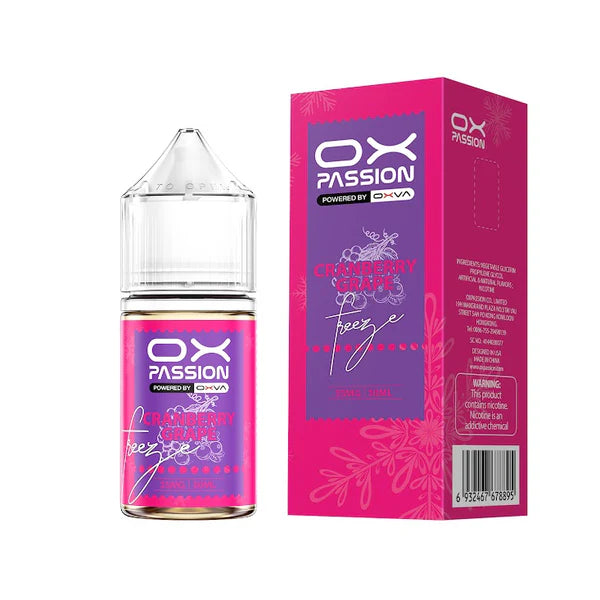 OX Passion Cranberry Grape Salt Nic E-Liquid