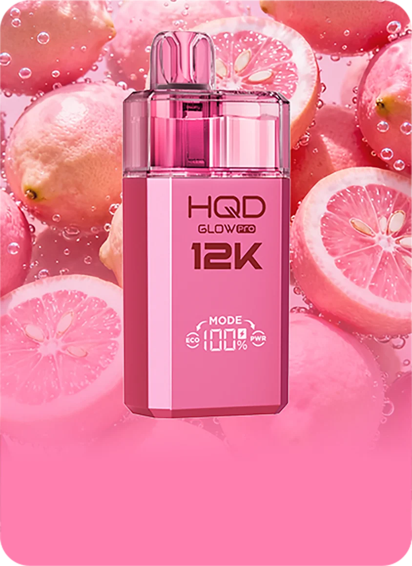 HQD GLOW Pro 12K Disposable Vape