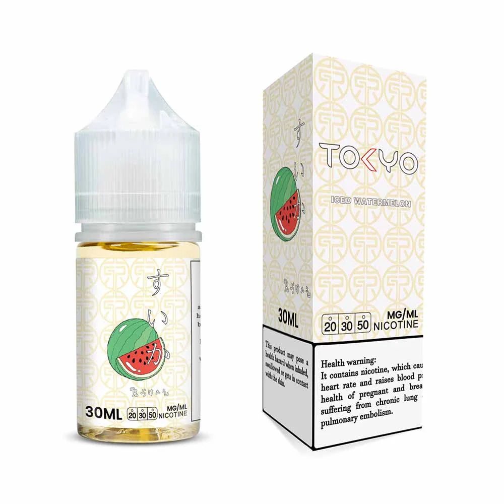 Tokyo Extra Iced Watermelon 30ml Salt Nic E-Liquid