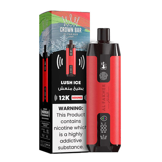 Al Fakher Crown Bar 12,000 Puffs Lush Ice Disposable Vape