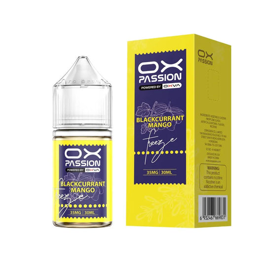OX Passion Blackcurrant Mango 35ml Salt Nic E-Liquid
