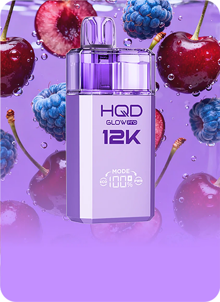 HQD GLOW Pro 12K Disposable Vape