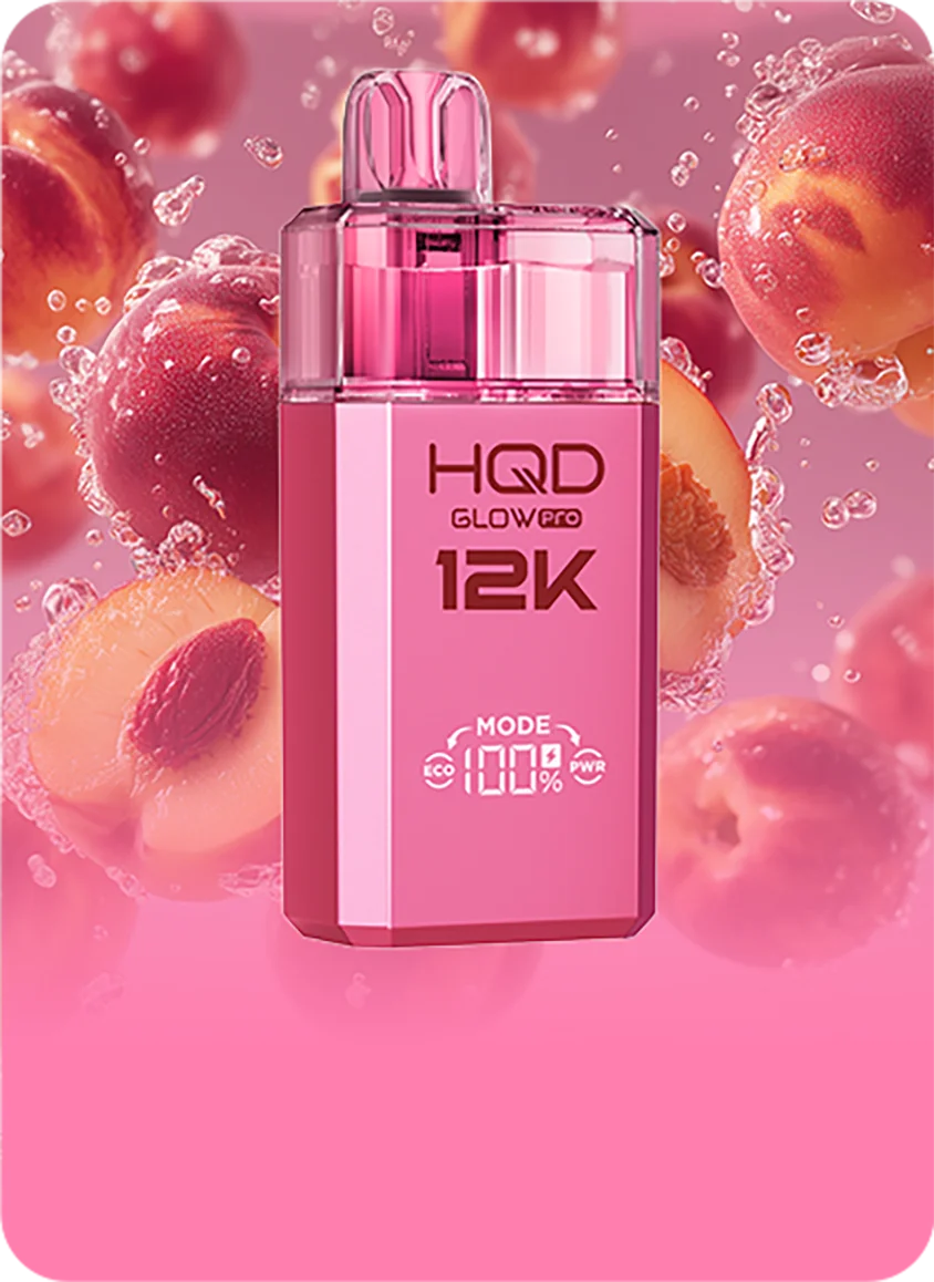 HQD GLOW Pro 12K Disposable Vape