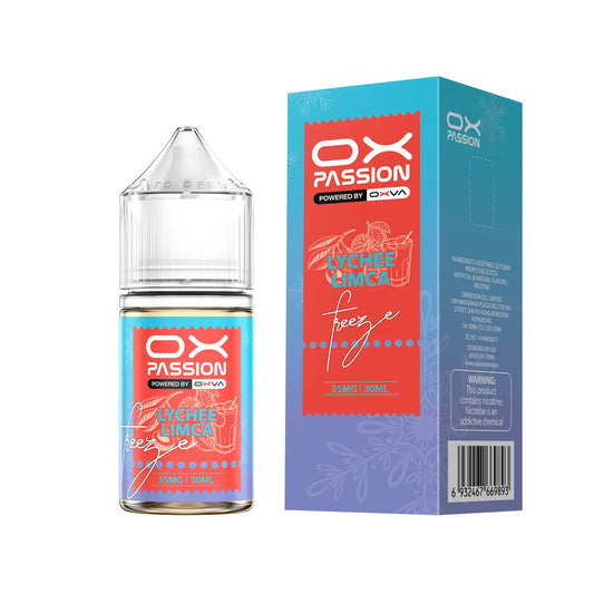 OX Passion Lychee Limca Salt Nic E-Liquid