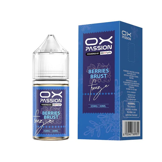 OX Passion Berries Burst Salt Nic E-Liquid