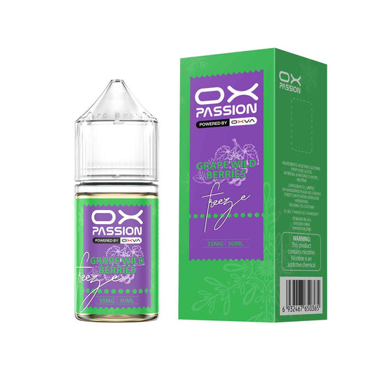 OX Passion Grape Wild Berry 30ml Salt Nic E-Liquid