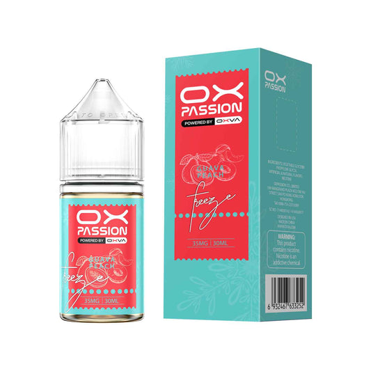 OX Passion Guava Peach Salt Nic E-Liquid