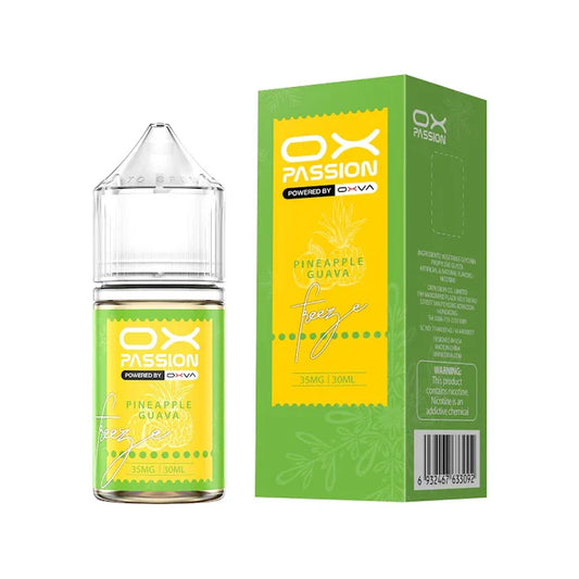 OX Passion Pineapple Guava 35ml Salt Nic E-Liquid