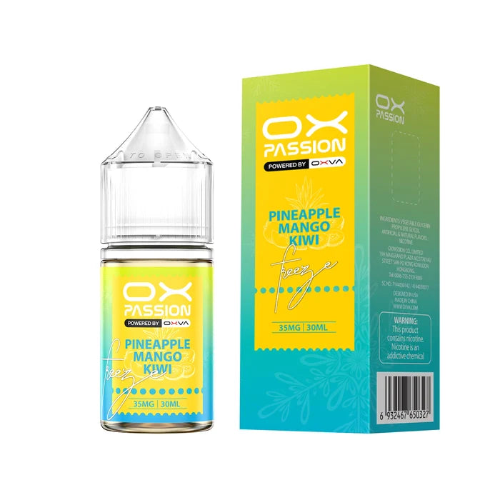OX Passion Pineapple Mango Kiwi 30ml Salt Nic E-Liquid