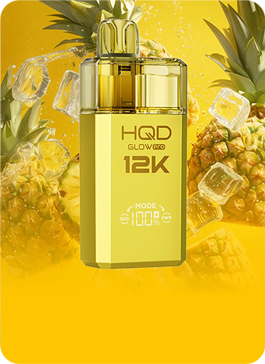 HQD GLOW Pro 12K Disposable Vape