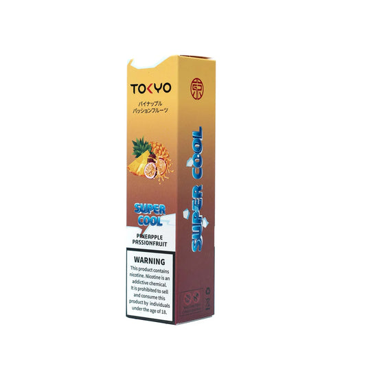 Tokyo Super Cool Pineapple Passion Fruit 60ml Freebase E-Liquid