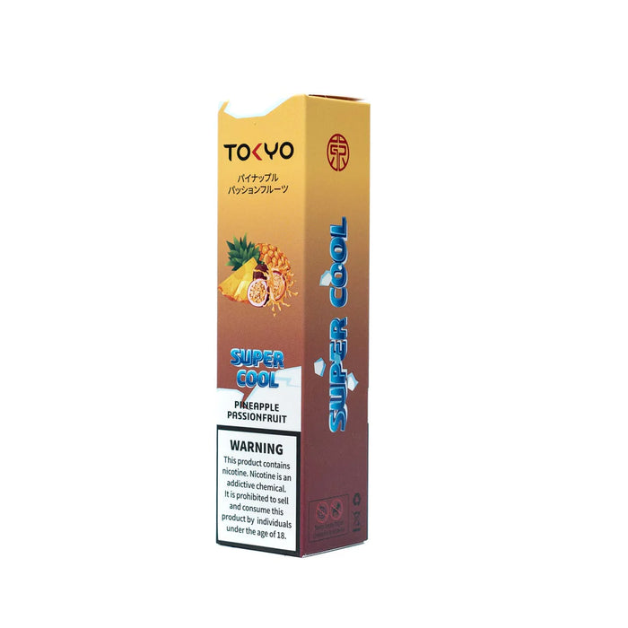 Tokyo Super Cool Pineapple Passion Fruit 60ml Freebase E-Liquid