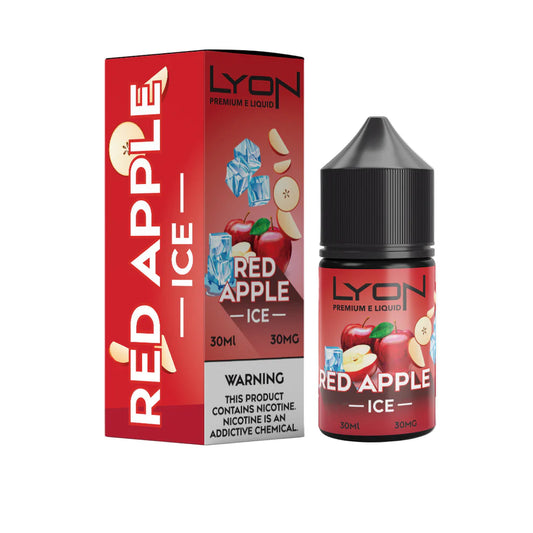 Lyon Red Apple Ice 30ml Salt Nic E-Liquid
