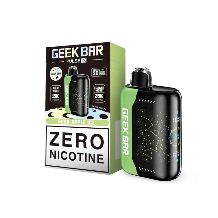 Geek Bar 25,000 Puffs Sour Apple Ice Disposable Vape
