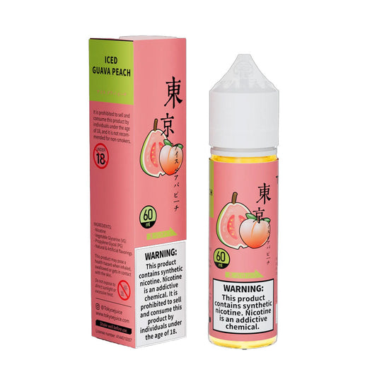 Tokyo Iced Guava Peach 60ml Freebase E-Liquid