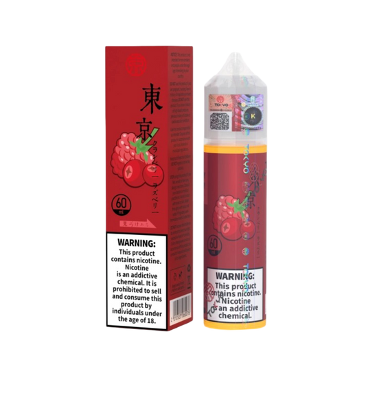 Tokyo Iced Cran Raspberry Grape 60ml Freebase E-Liquid