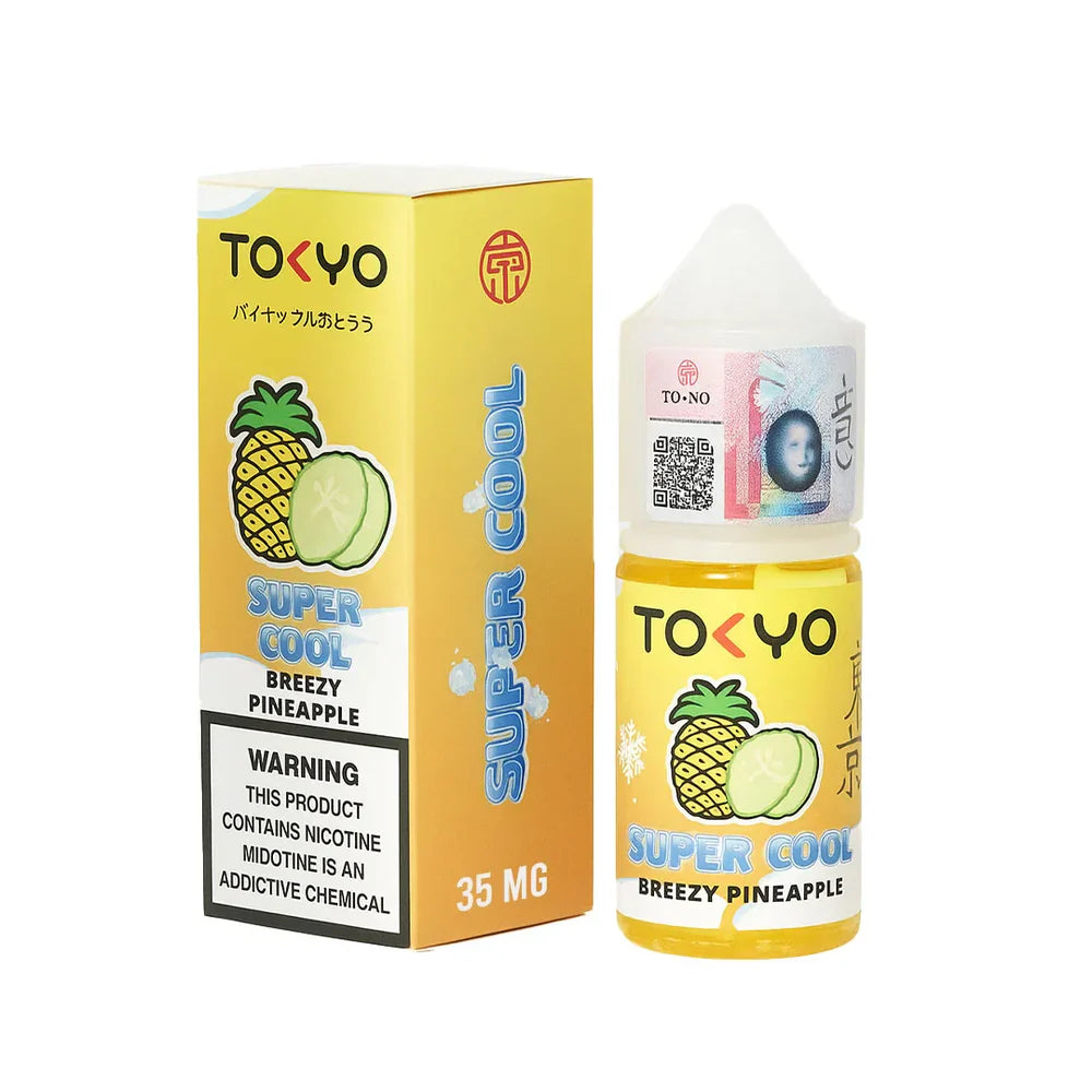 Tokyo Breezy Pineapple 30ml Salt Nic E-Liquid
