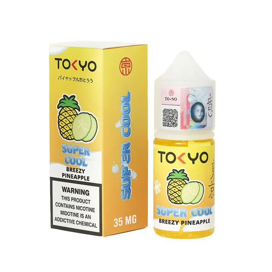 Tokyo Breezy Pineapple 30ml Salt Nic E-Liquid