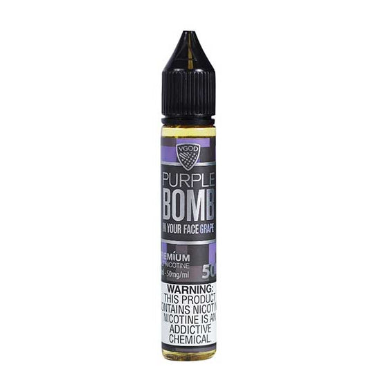 VGOD Purple Bomb Iced 25mg Salt Nic E-Liquid