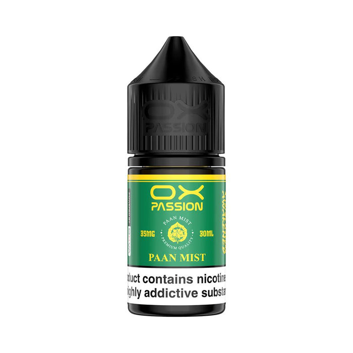 OX Passion Paan Mist Salt Nic E-Liquid