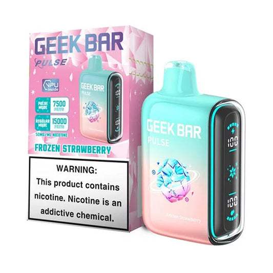 Geek Bar 15,000 Puffs Frozen Strawberry Disposable Vape