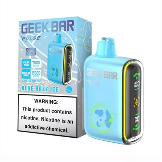 Geek Bar 15,000 Puffs Blue Razz Disposable Vape