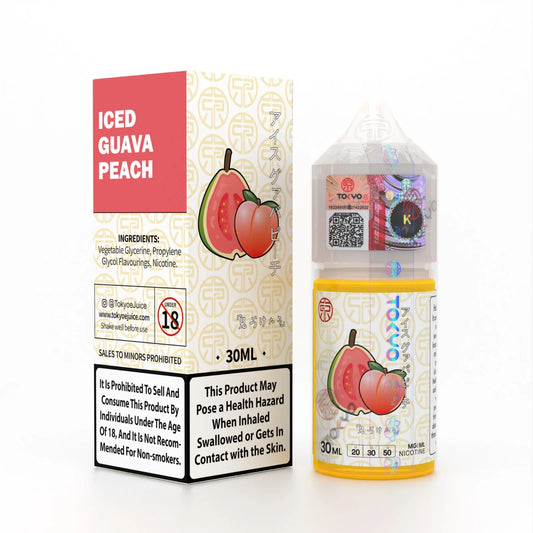 Tokyo Guava Peach 30ml Salt Nic E-Liquid