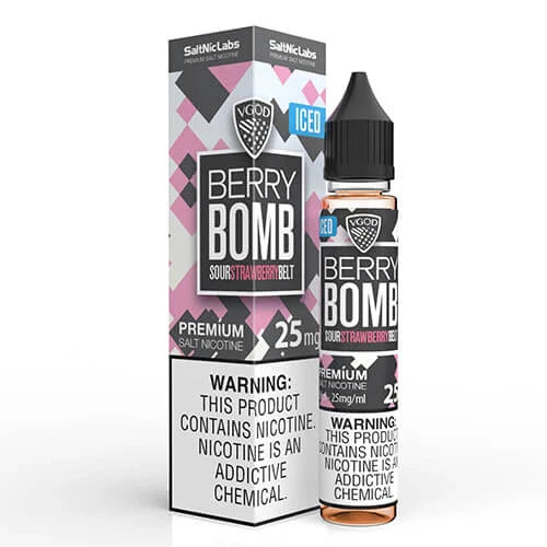 VGOD Berry Bomb Iced 25mg Salt Nic E-Liquid