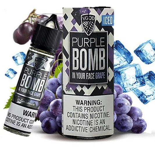 VGOD Purple Bomb 60ml Freebase E-Liquid