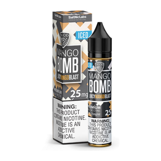 VGOD Mango Bomb 25mg Salt Nic E-Liquid