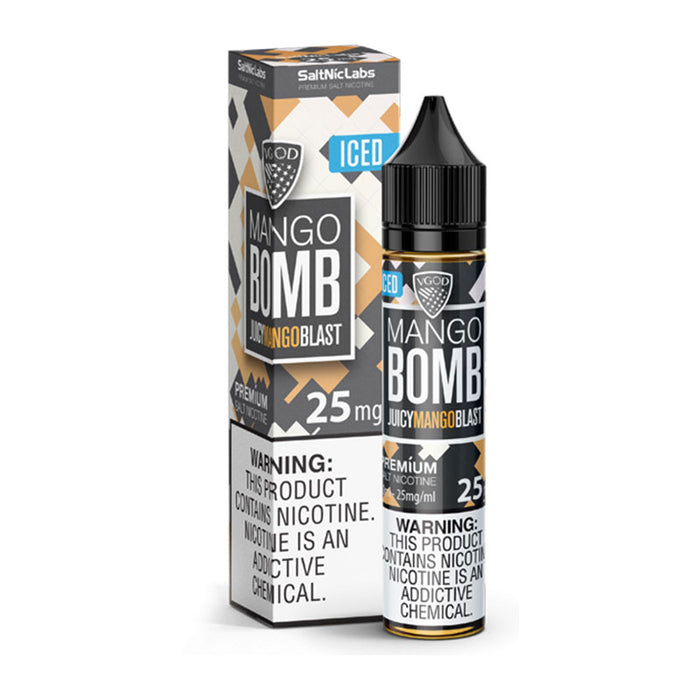 VGOD Mango Bomb 25mg Salt Nic E-Liquid